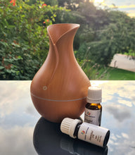 Load image into Gallery viewer, Light Wood Finish Electric Diffuser