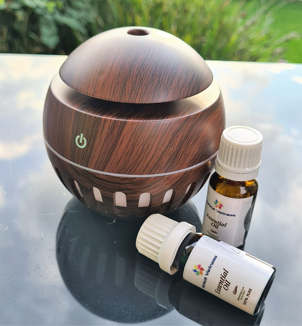 Dark Wood Finish Electric Diffuser