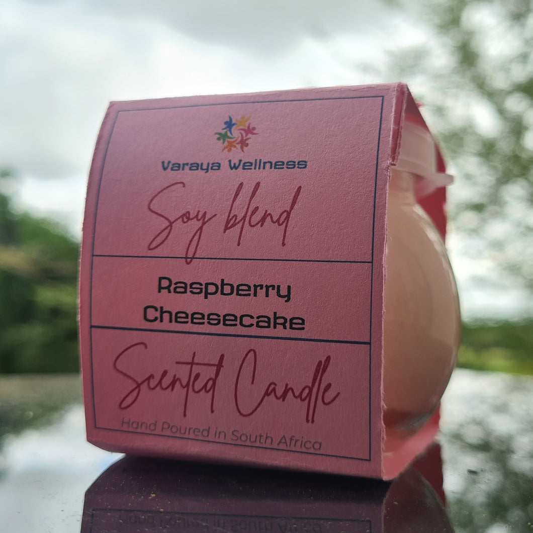 Raspberry Cheesecake - Ice Cream Scoop Soy Candle (100ml)