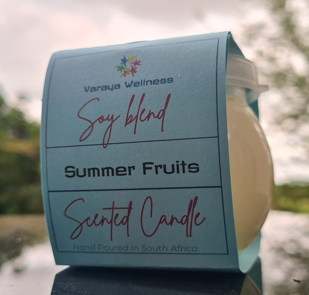 Summer Fruits - Ice Cream Scoop Soy Candle (100ml)